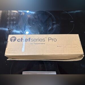 Tupperware Chef Series Pro 6” cleaver knife new In box